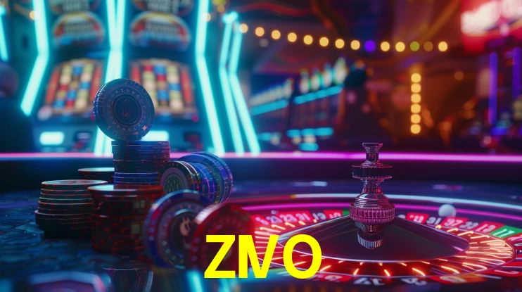 Una escena digital vívida inspirada en casino con ZIVO mostrado prominentemente, luces brillantes, fichas, cartas y acentos dorados.
